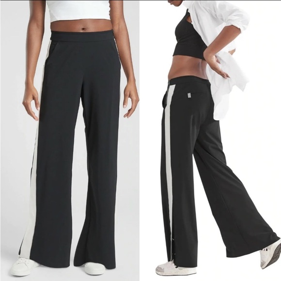 Athleta Pants - Athleta Luxe Gramercy Track Trouser Pants 10
